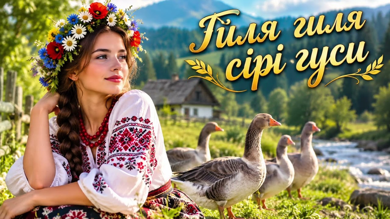 Гиля, гиля, сірі гуси — народна пісня в сучасному виконанні
