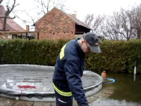 Binnenhochwasser in Golzow