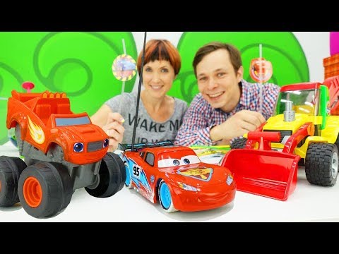 Кафе на Дереве - Машинки Маквин и Вспыш. Видео для мальчиков.