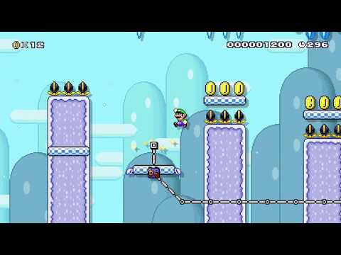 ◆Wintertime Platforming◆ by LOP3Z - Super Mario Maker 2 - No Commentary 1by