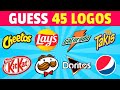 Guess The Logo Quiz | Food & Drink Edition | 45 Logos