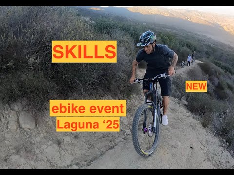 SKILLS E-Bike Event Laguna '25 m. Hans Rey, Cam Zink, Richie Schley,