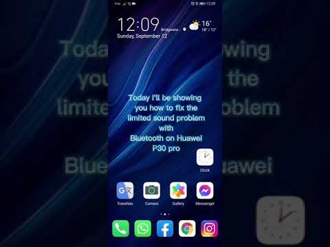How to fix the limited Bluetooth sound problem on any Huawei phone #howto #Huawei