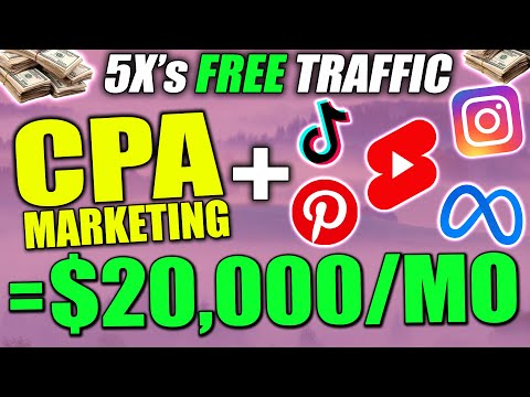, title : 'CPA Marketing For BEGINNERS Tutorial To Earn $20,000/Mo With 5x'S The Free Traffic!'