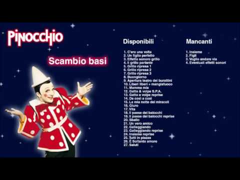 Scambio Basi Pinocchio Il Grande Musical