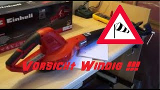 Einhell Akku-Laubbläser GE-CL 18 Li E Kit # Produktvorstellung / Test