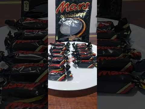 🍫MARS Miniatures and Milk Chocolate #shorts #asmr #chocolate #satisfying #Netherlands