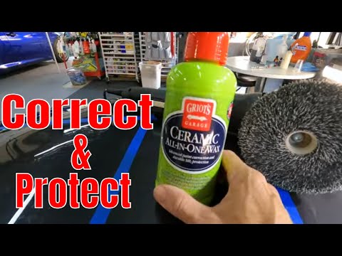 Griot's Garage Ceramic All-In-One Wax! Can It Remove Swirl Marks By Hand?