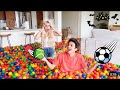 Filling My Friend S House With 30 000 Play Balls Brent Rivera