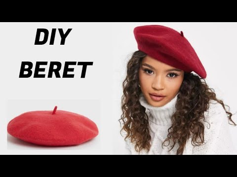 How To Make A Beret | Beret Pattern Drafting Tutorial | French Beret