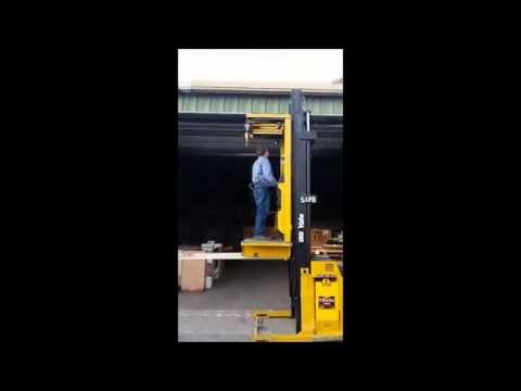 For Sale: 08 Yale Order Picker Selector Reach Forklift Lift LOW HOURS OSO 3,000 Lbs.