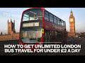 How To Get Unlimited London Bus Travel For Under 2 A Day