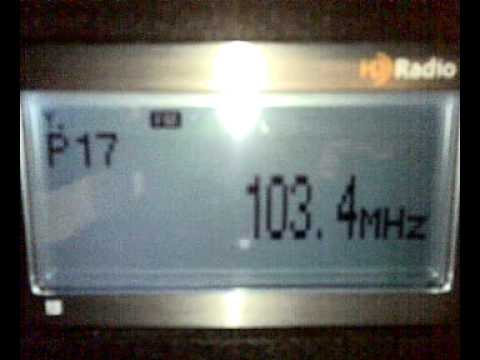 FM DX tropo in Holland: France 103.4 MHz France Info Lyon-Mont Pilat  713km 16-10-2011