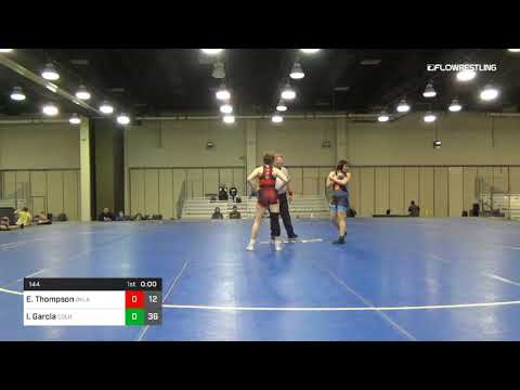 144 Lbs 5th Place Emma Thompson Oklahoma Dual Vs Isabel Garcia Colorado Dual