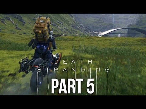 DEATH STRANDING Gameplay Walkthrough Part 5 - FIRST BIKE (Full Game)