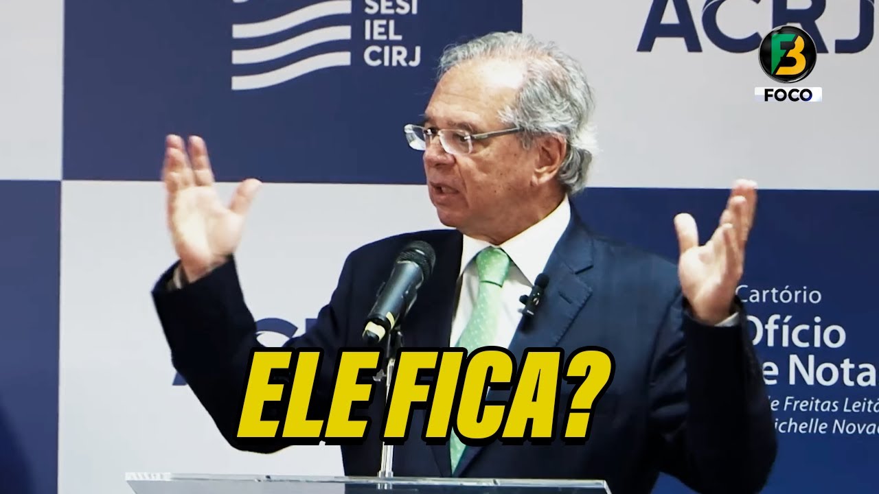 GUEDES FALA TUDO! O Brasil SURPREENDEU o MUNDO e é ovacionado!