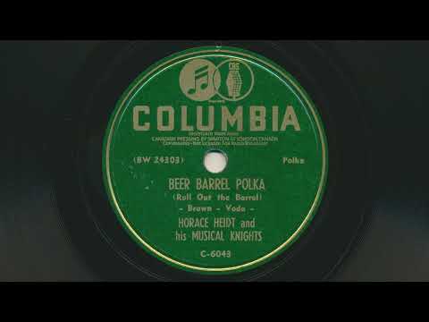 1939 HORACE HEIDT Beer Barrel Polka (Roll Out The Barrel) - 78 RPM Record - Instrumental