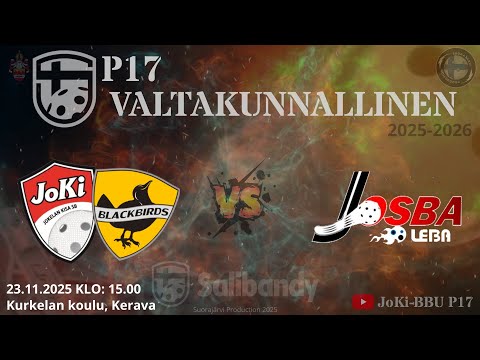 P17 Valtakunnallinen JoKi/BBU - Josba/LeBa 23.11.2025