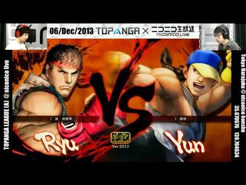 Daigo Umehara (Ryu) vs Kazunoko (Yun) - SSF4 AE2012