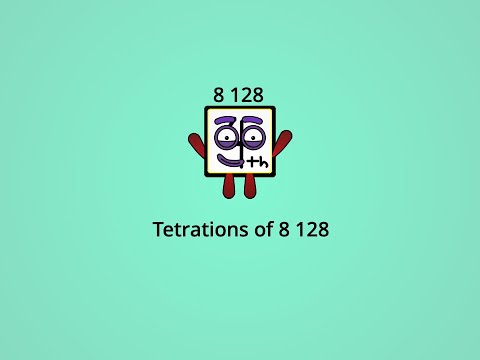 Tetrations of 8128 Band