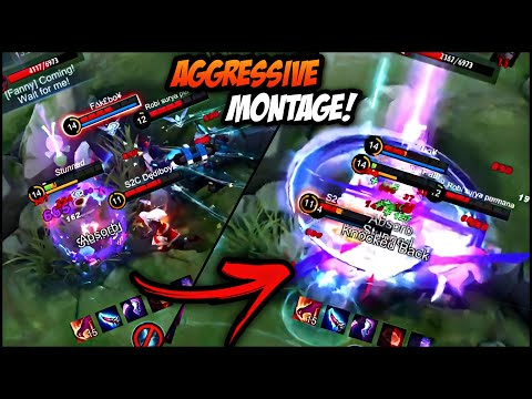 SUPER AGGRESSIVE FANNY LIVESTREAM HIGHLIGHTS !!! - Fanny MLBB