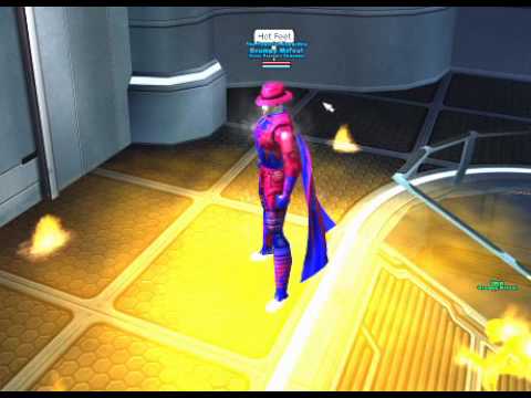 CoH Hot Feet animation