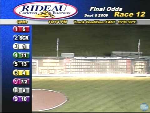 2009 09 06 R12 Rideau Carleton $161,750 Frank Ryan Memorial Trot