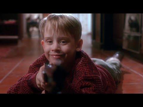 "Oi, tudo bem?" | Esqueceram de Mim (1990) Comédia, Cena HD