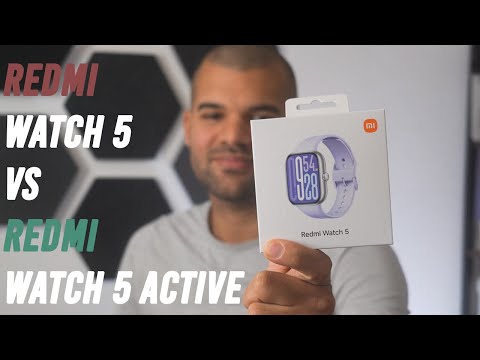 Xiaomi Redmi Watch 5 vs. Redmi Watch 5 Active – Smartwatch comparison!