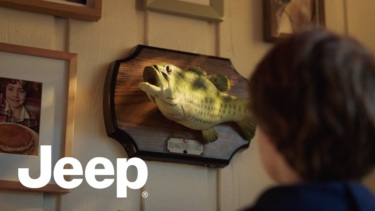 All-New 2026 Jeep® Cherokee Hybrid | Billy Bass Goes To The River (Big Game Ad)