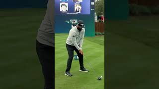 Tom Holland reacts to Jon Rahm&#39;s drive 😮