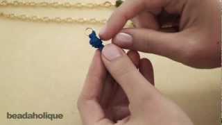 How to Attach Ribbon to a Jump Ring