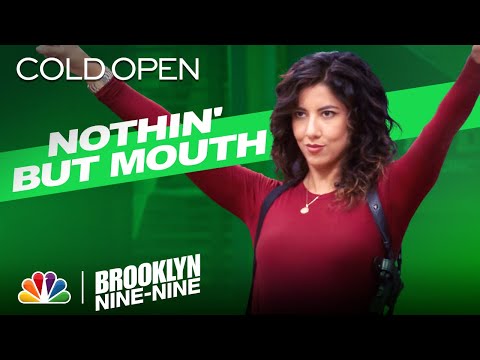 Cold Open: Rosa Chucks D-Holes into Jake's Mouthpiece - Brooklyn Nine-Nine