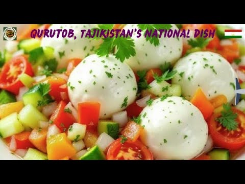 Here's a detailed traditional recipe for Qurutob, Tajikistan's national dish