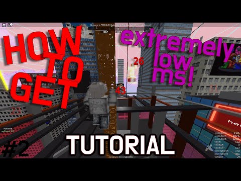 How to get EXTREMELY Low MS | Roblox Parkour (Wallboosts)