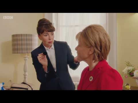 Tracey Ullman - Angela Merkel v her wannabe (Nicola Sturgeon)