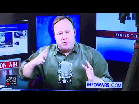 Alex Jones and Fans Go On Conspiratorial Rant About Sandy Hook School Shooting, Gun Control