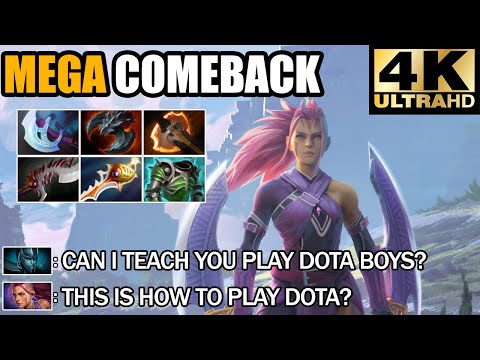 Divine Rapier Anti Mage VS Toxic Pa Asia Server Epic Mega Creeps Comeback Pro Gameplay