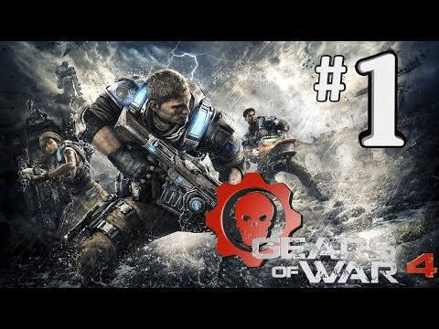 GEARS OF WAR 4 Gameplay Walkthrough Part 1 - How To Play GoW 4 On Xbox One 1080P Playthrough Review