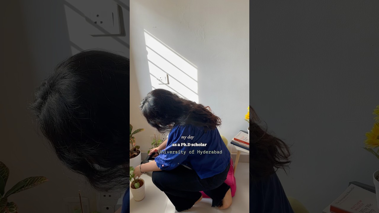 Ph.D life in University of Hyderabad 🧫| #university #universityofhyderabad #vlog #minivlog #student