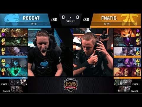 EU LCS Summer 2017 - Week 3 Day 1: VIT vs. MM | ROC vs. FNC 03