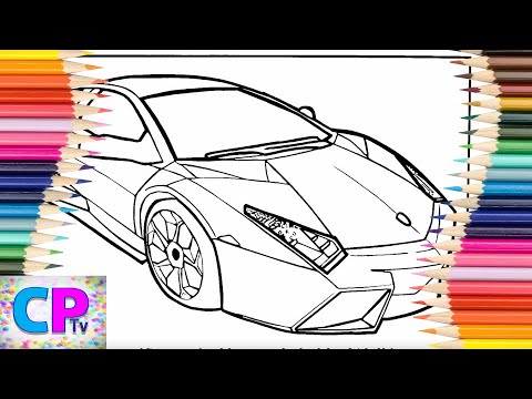 Lamborgini Coloring Pages