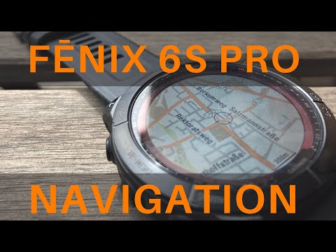 Garmin Fenix 6s Pro Navigation (german)
