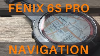 Garmin Fenix 6s Pro Navigation (german)