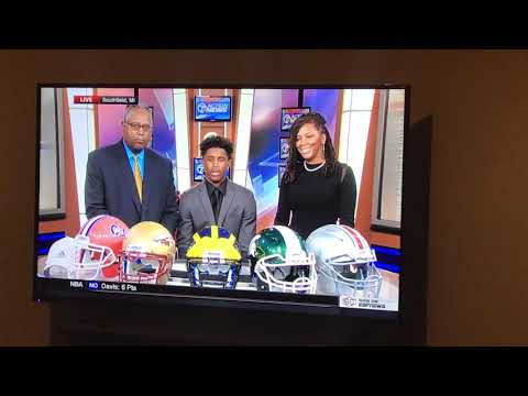 Donovan Peoples-Jones commits to the University of Michigan announcement
