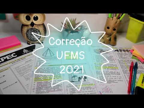 Correção UFMS 2021 - Biologia