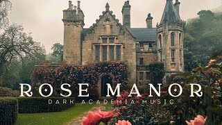 Rainy Rose Garden Manor | Melancholic Piano &amp; Violin ( 2 Hours ) Light Academia