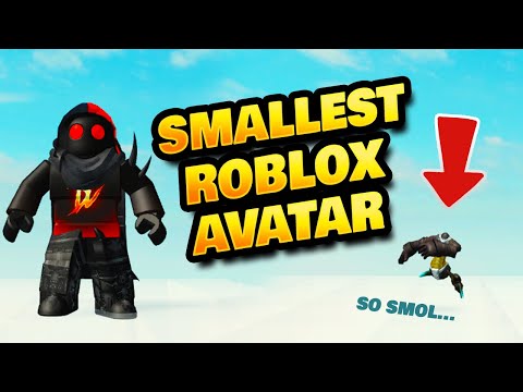 I Made the SMALLEST Roblox Avatar - RIP 50K Robux