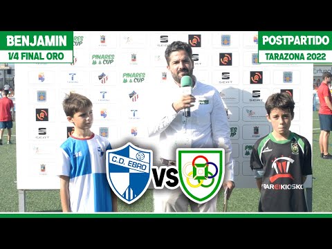 POST | CD Ebro 1-3 Oberena | Benjamín | 1/4 Final ORO