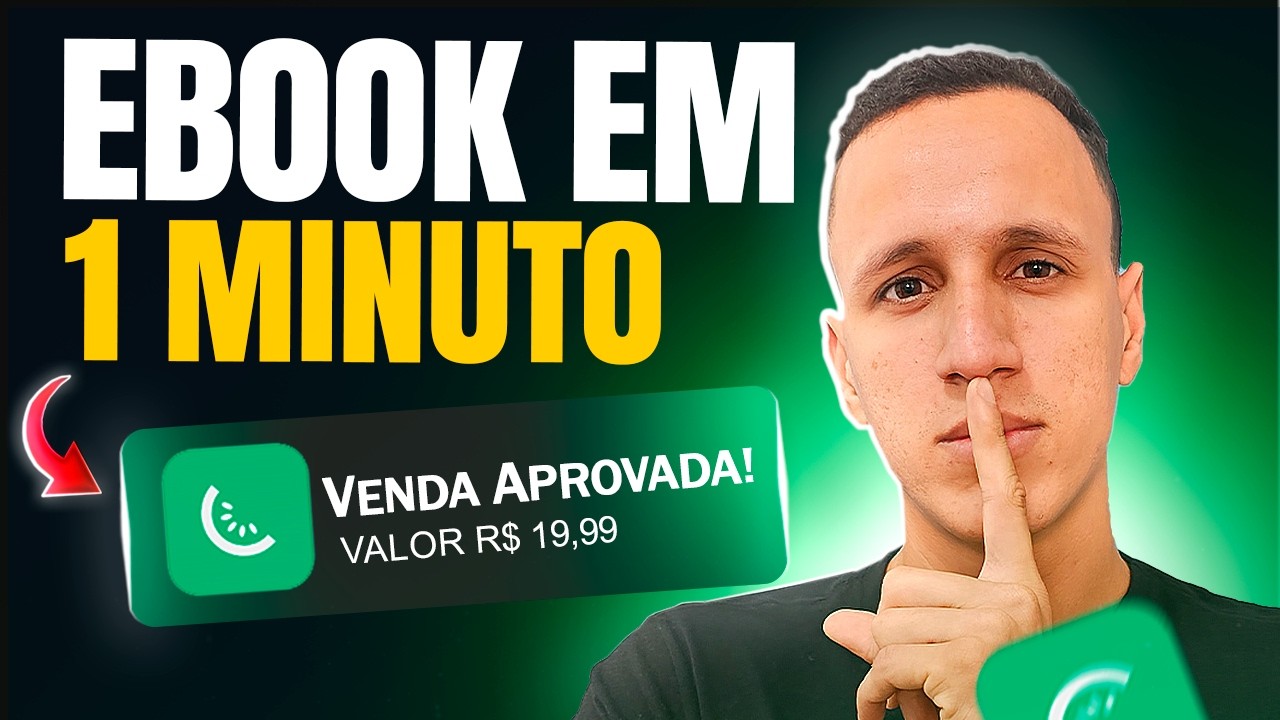 KIWIFY: COMO CRIAR UM EBOOK PARA VENDER EM 1 MINUTO